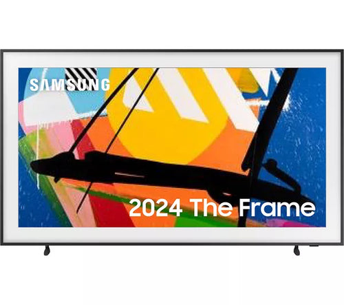 SAMSUNG The Frame LS03D 50 inch Art Mode QLED 4K HDR Smart TV with Wall Mount 2024 - QE50LS03D - smartappliancesuk