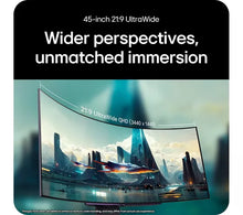 LG UltraGear 45" OLED Monitor 45GX90SA-B.AEK 240Hz 0.03ms WQHD G-SYNC FreeSync - smartappliancesuk