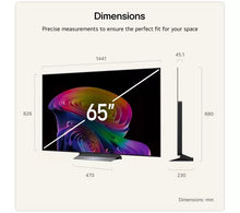 LG C6 65" OLED AI 4K HDR Smart TV 2026 - OLED65C64LA - smartappliancesuk