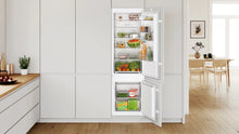 BoschSeries 2 KIV87NSE0G Integrated 70/30 Fridge Freezer White