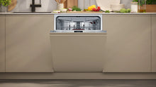 Neff N70 S187ZCX03G Fully Integrated Dishwasher with Zeolith Drying, Stainless Steel