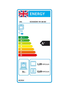 AEG BCS556020M Built In Electric Single Oven with Steam Function, Stainless Steel - smartappliancesuk