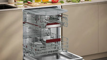 Neff N70 S187ZCX03G Fully Integrated Dishwasher with Zeolith Drying, Stainless Steel