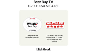 LG 48 Inch OLED48C44LA Smart 4K UHD HDR OLED Freeview - smartappliancesuk