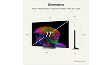 LG C6 77" OLED AI 4K HDR Smart TV 2026 - OLED77C64LA