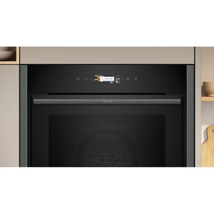 NEFF N70 Slide & Hide B54CR71G0B Electric Pyrolytic Smart Oven - smartappliancesuk