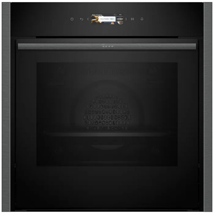 NEFF N70 Slide & Hide B54CR71G0B Electric Pyrolytic Smart Oven - smartappliancesuk
