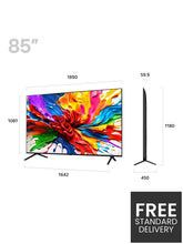 LG 85 Inch QNED evo AI QNED92 MiniLED 4K Smart TV - smartappliancesuk