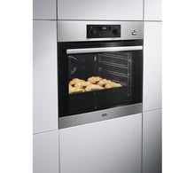 AEG BPS356020M Electric Pyrolytic Oven - Stainless Steel - smartappliancesuk