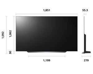 LG OLED83C34LA 83" evo C3 OLED 4K HDR Smart TV - smartappliancesuk