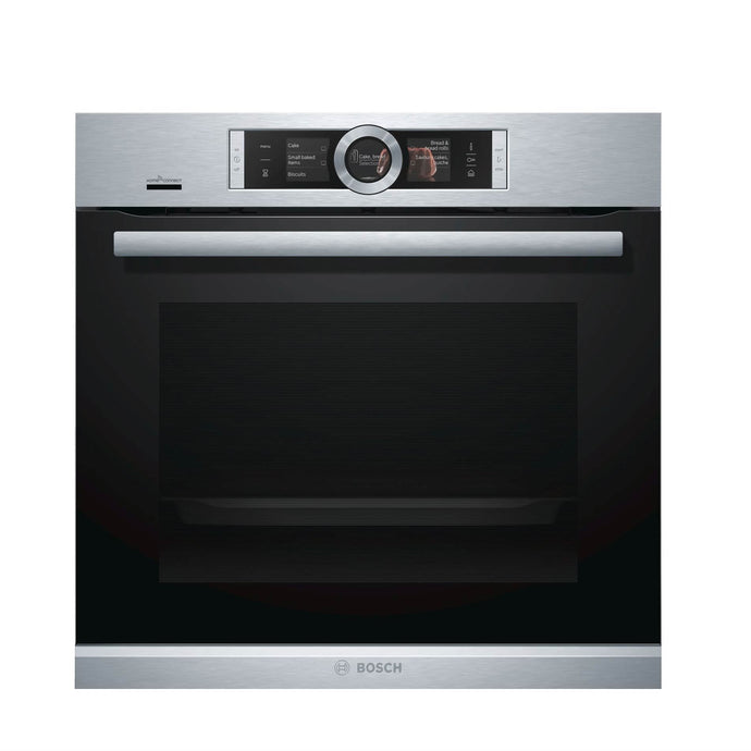 Bosch Serie 8 HRG6769S6B Built in Electric Single Oven - smartappliancesuk