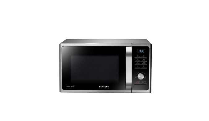 SAMSUNG MS28F303TAS Solo Microwave - Silver - smartappliancesuk