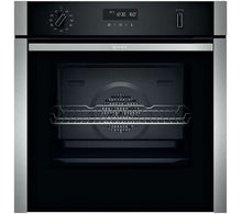 NEFF N50 B6ACH7HH0B Slide&Hide Electric Pyrolytic Smart Oven - Stainless Steel - smartappliancesuk