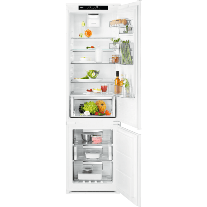 AEG SCE819E5TS Integrated 70/30 Fridge Freezer - smartappliancesuk